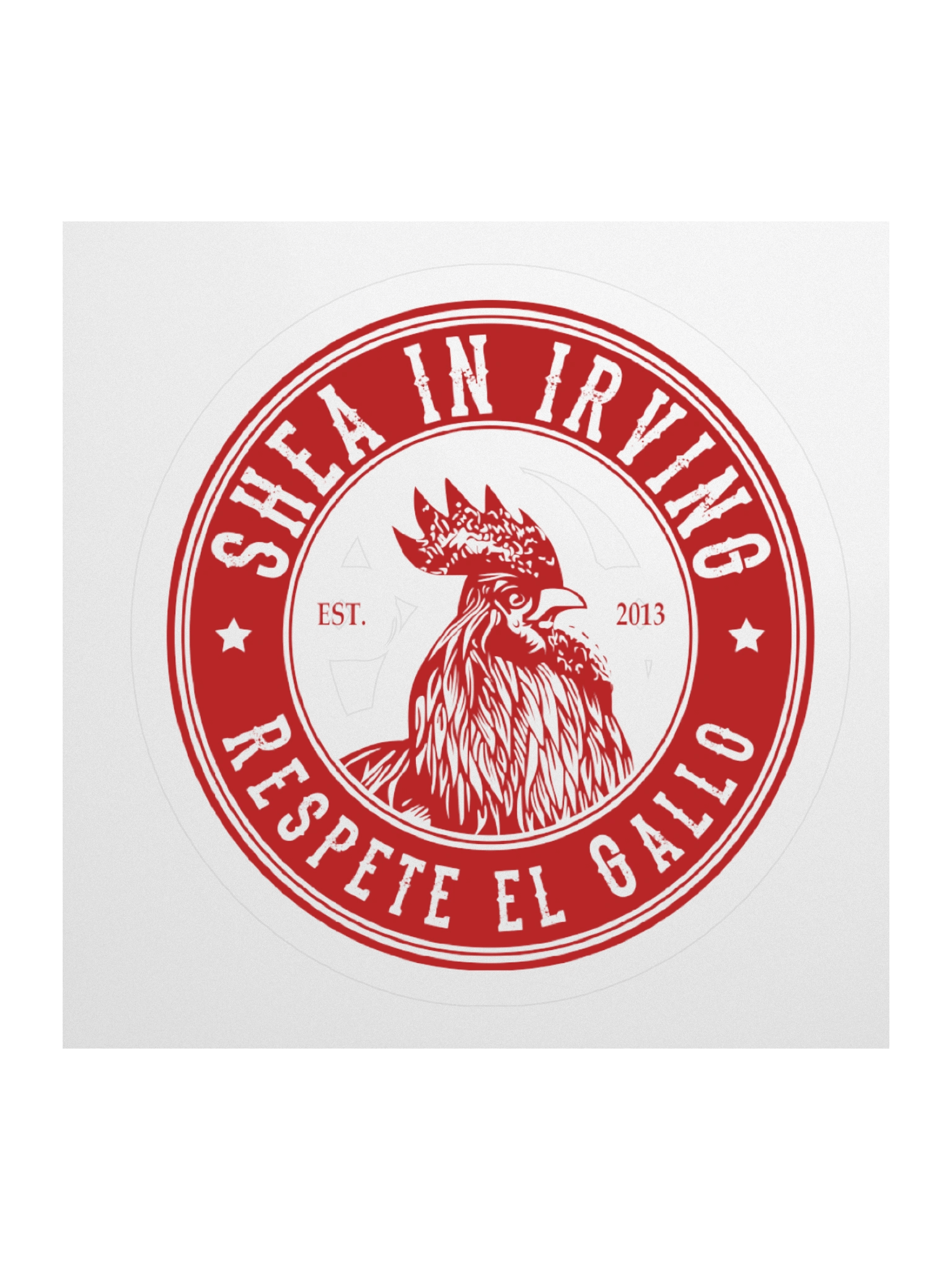 Respete El Gallo STICKER product image (2)