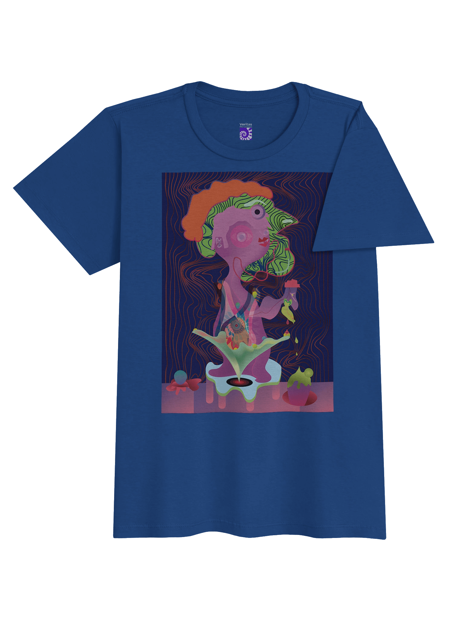 Psychedelic Unisex T-Shirt - Surreal Artistic Illustration Print product image (7)