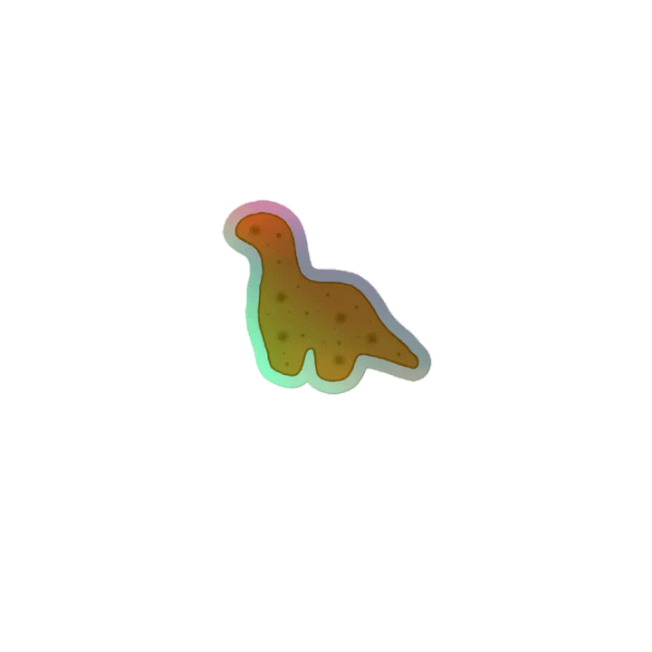 THE dino nug sticker product image (1)