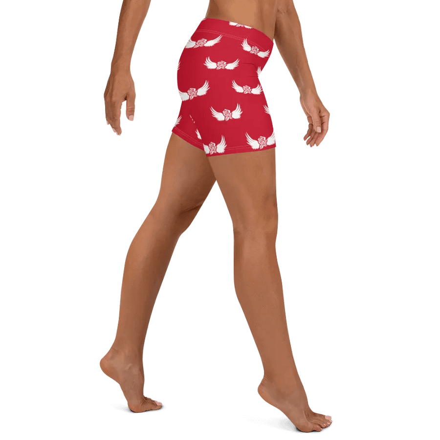 System Women Shorts Red & White product image (5)