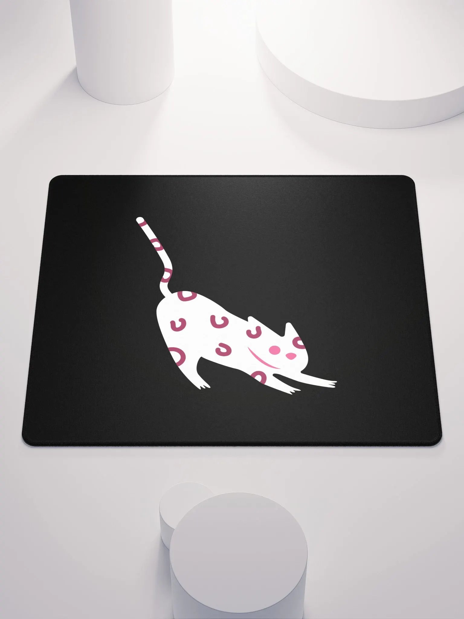 Whimsical Cat Gaming Mouse Pad product image (1)