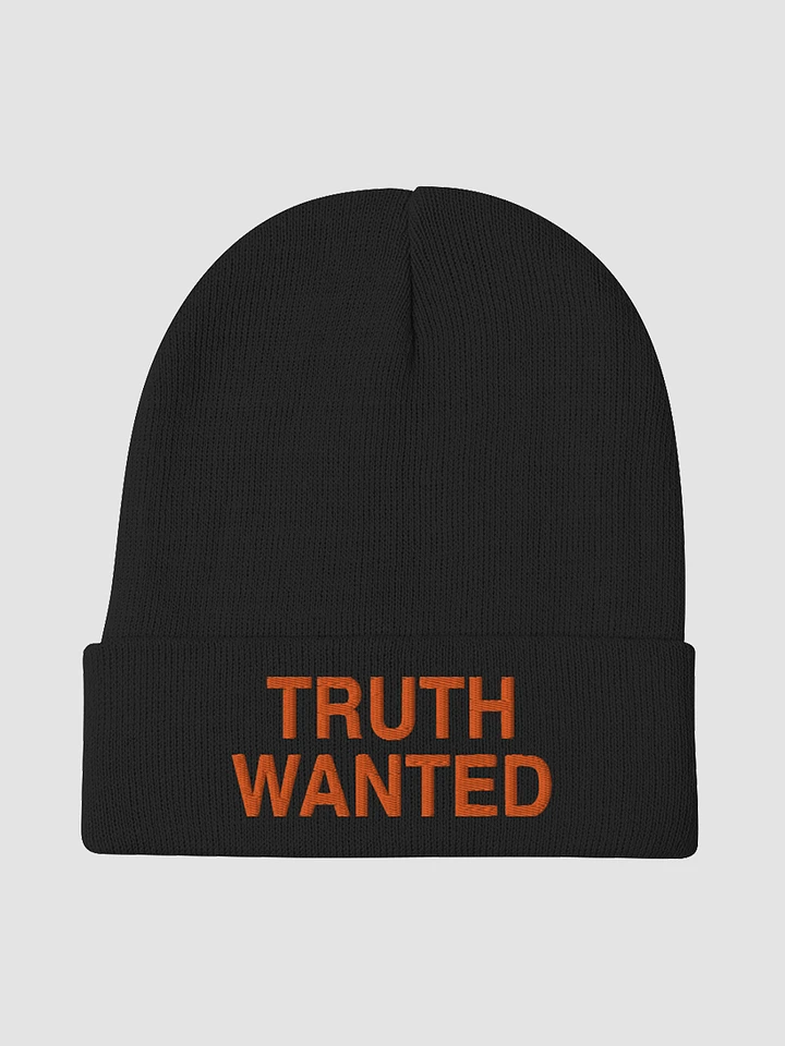 Truth Wanted Embroidered Beanie product image (1)