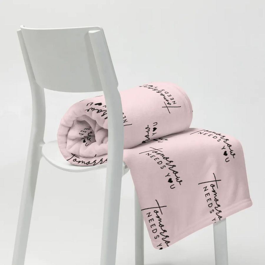 Tomorrow Needs You Blanket product image (8)