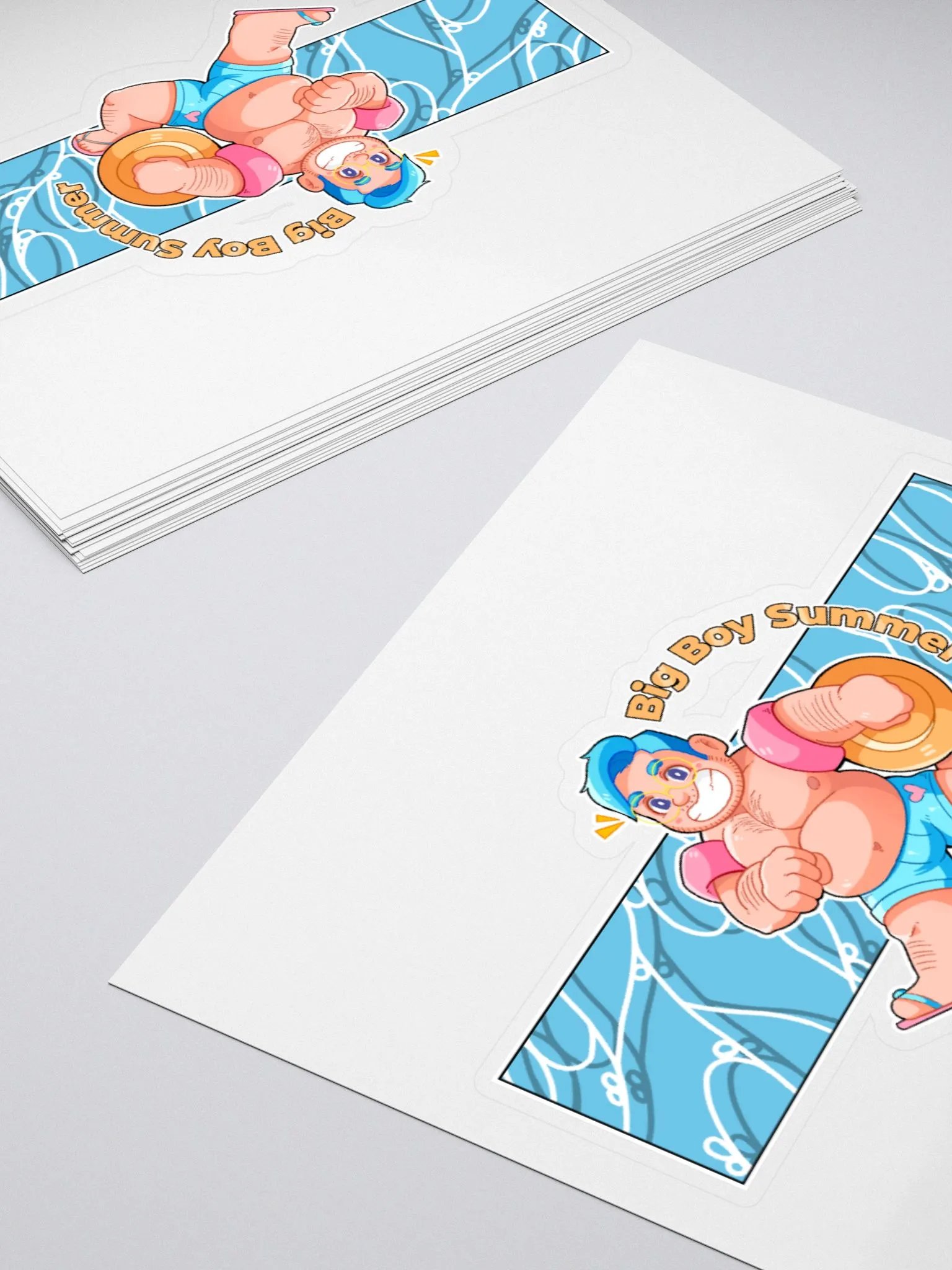 Big Boy Summer Pop Out Sticker product image (4)
