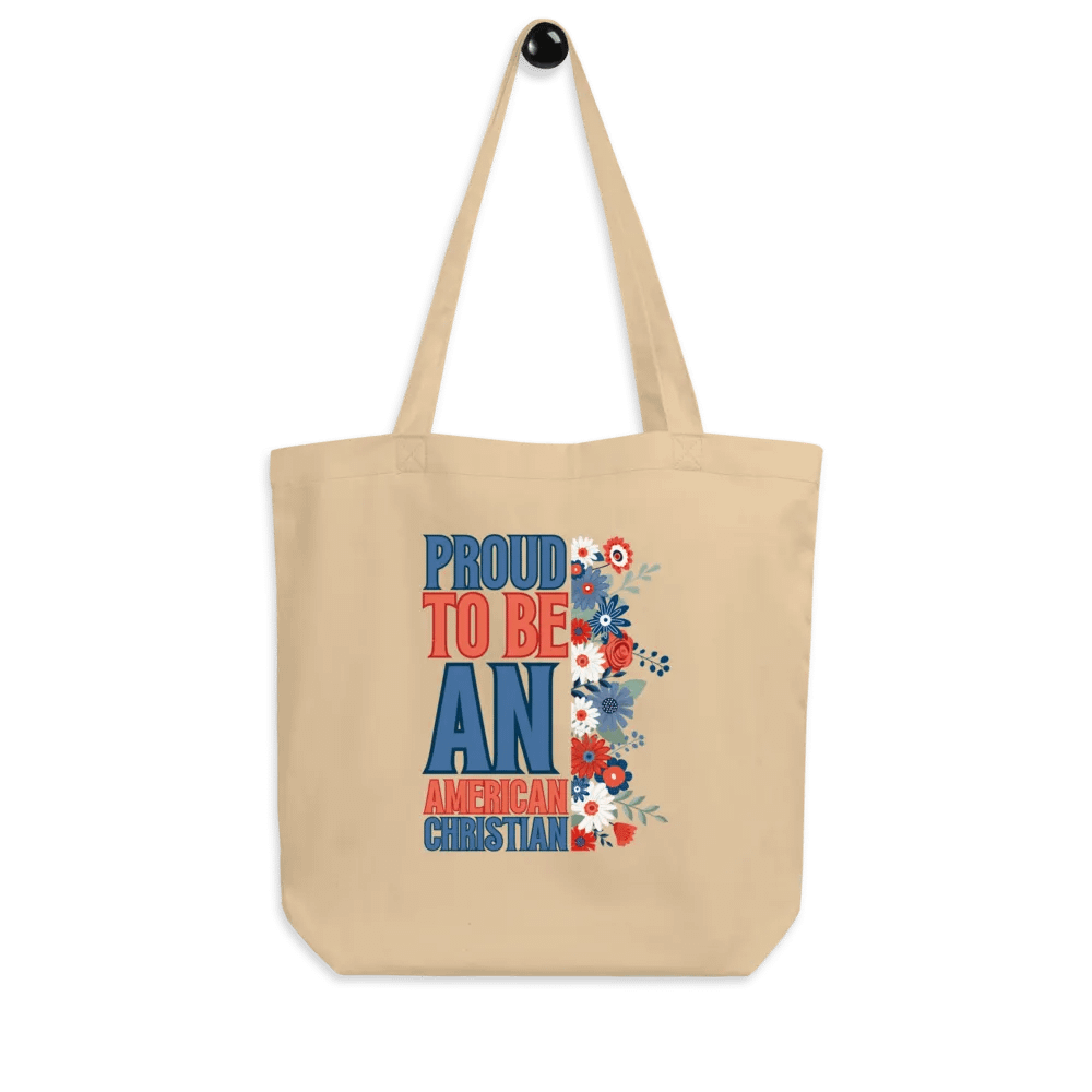 Proud To Be An American Christian Tote Bag product image (5)