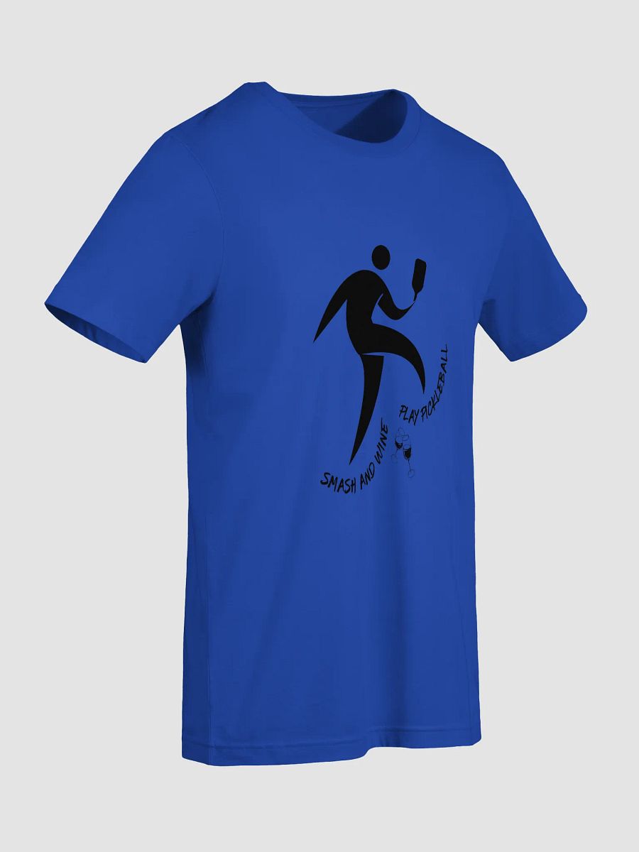 Smash and Wine Pickleball Ultrasoft T-Shirt product image (7)
