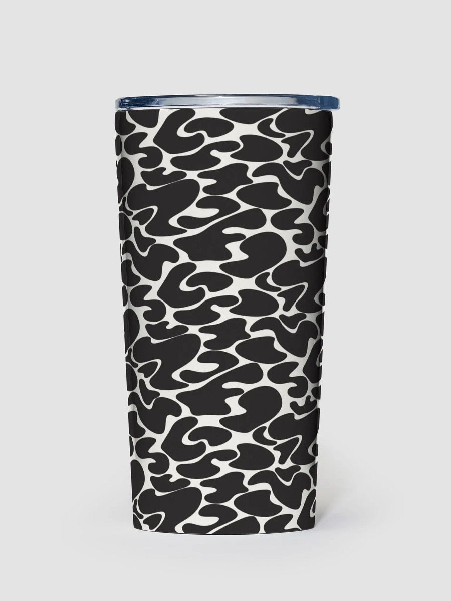 Tumbler - Abstract black and white pattern product image (1)