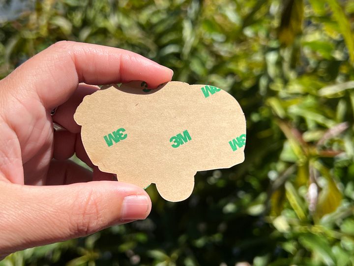 Miss Adventure Teardrop Trailer Wood sticker product image (2)
