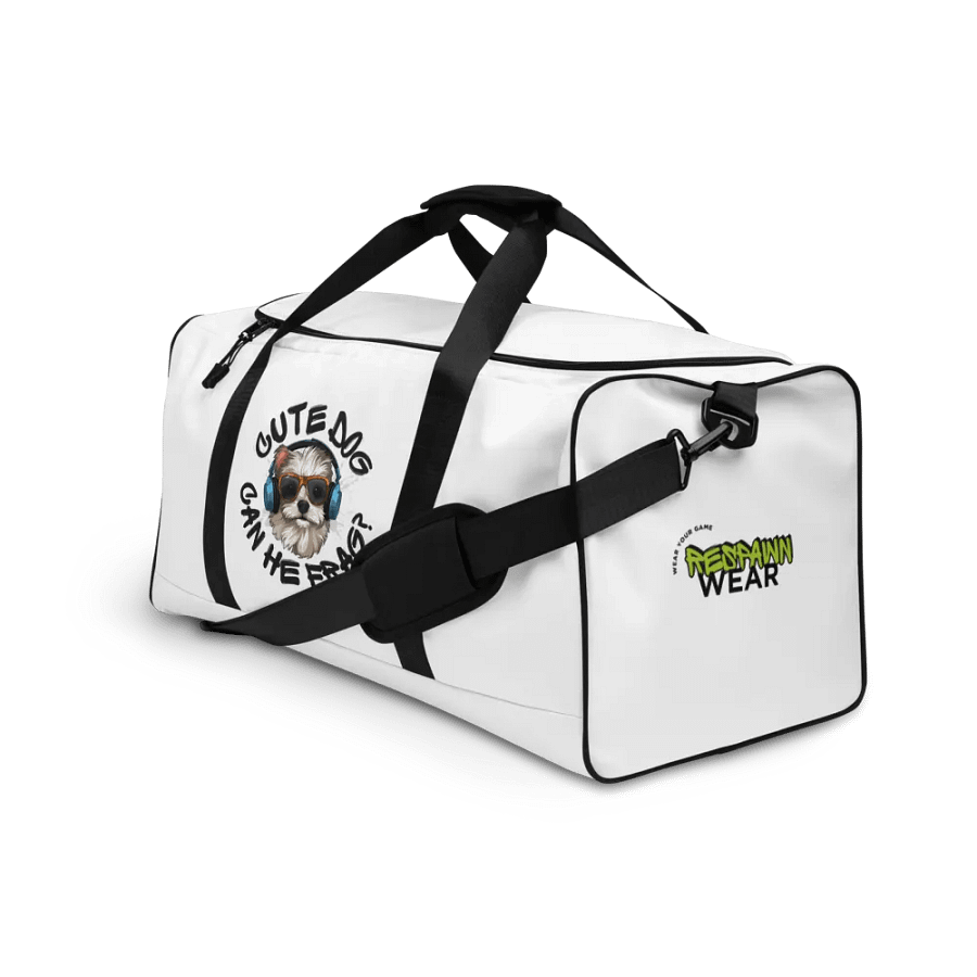Cool Dog All-Over Print Duffle Bag product image (3)