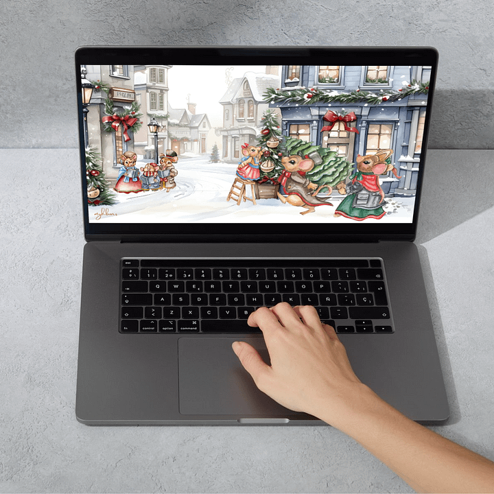 Prelude to Christmas Desktop, Laptop & Smart TV Digital Wallpaper product image (2)