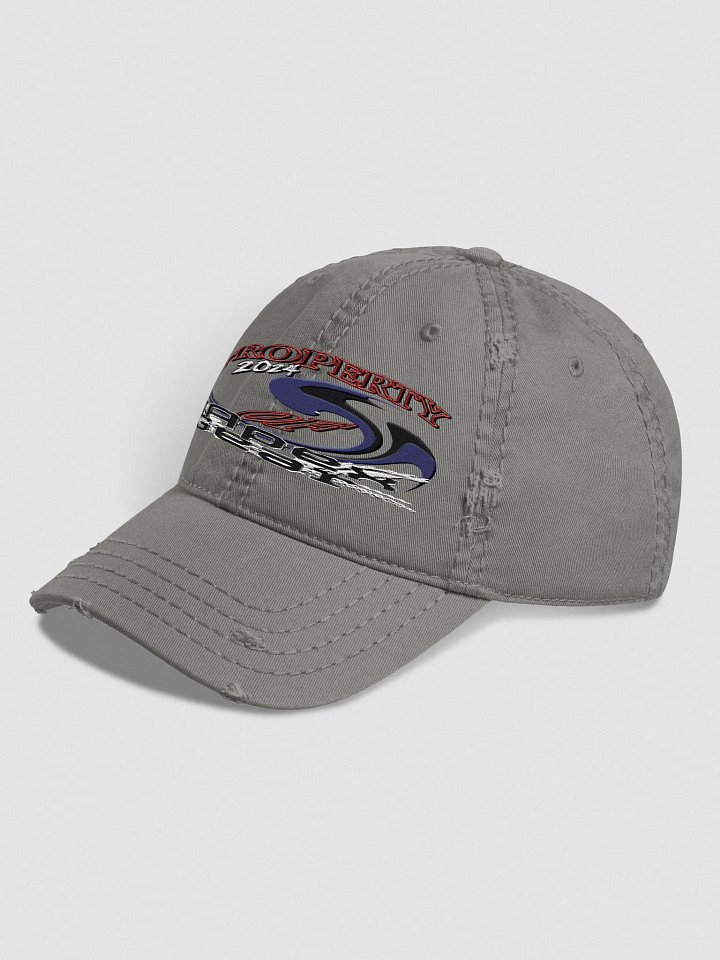 Distressed Dad Hat - Embroidered - Property Of HApex Gear 2024 product image (2)