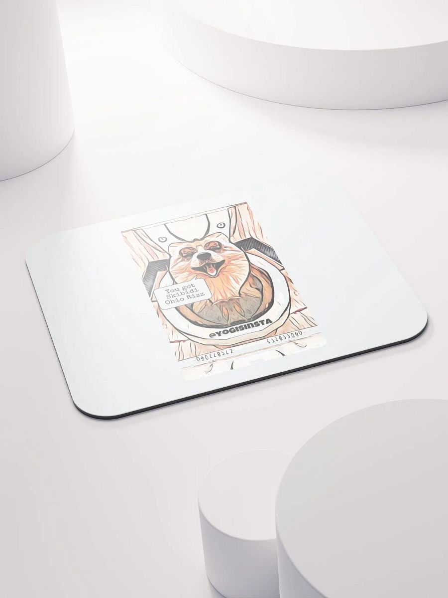 Skibidi Ohio Rizz Dog Mouse Pad product image (4)