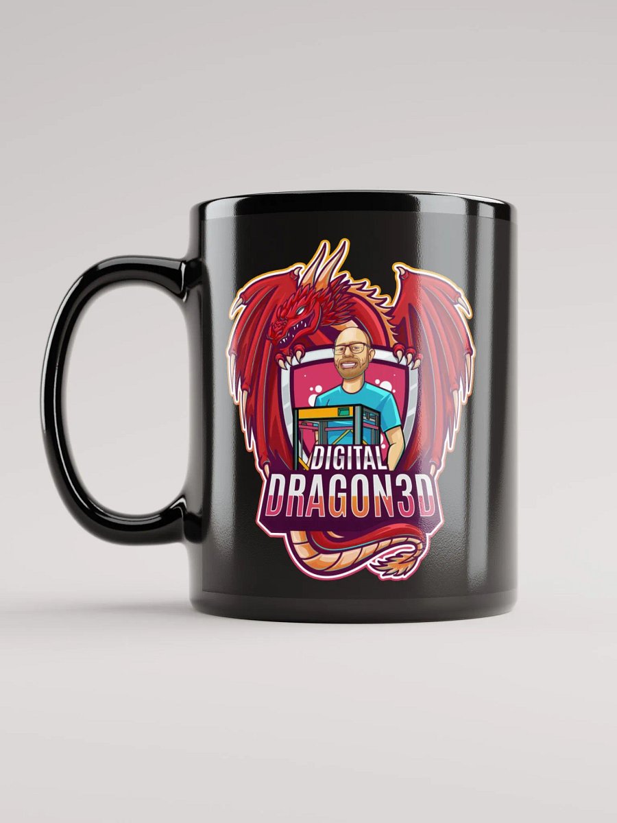 Digital Dragon 3D Coffee Mug (Dark Mode) product image (11)