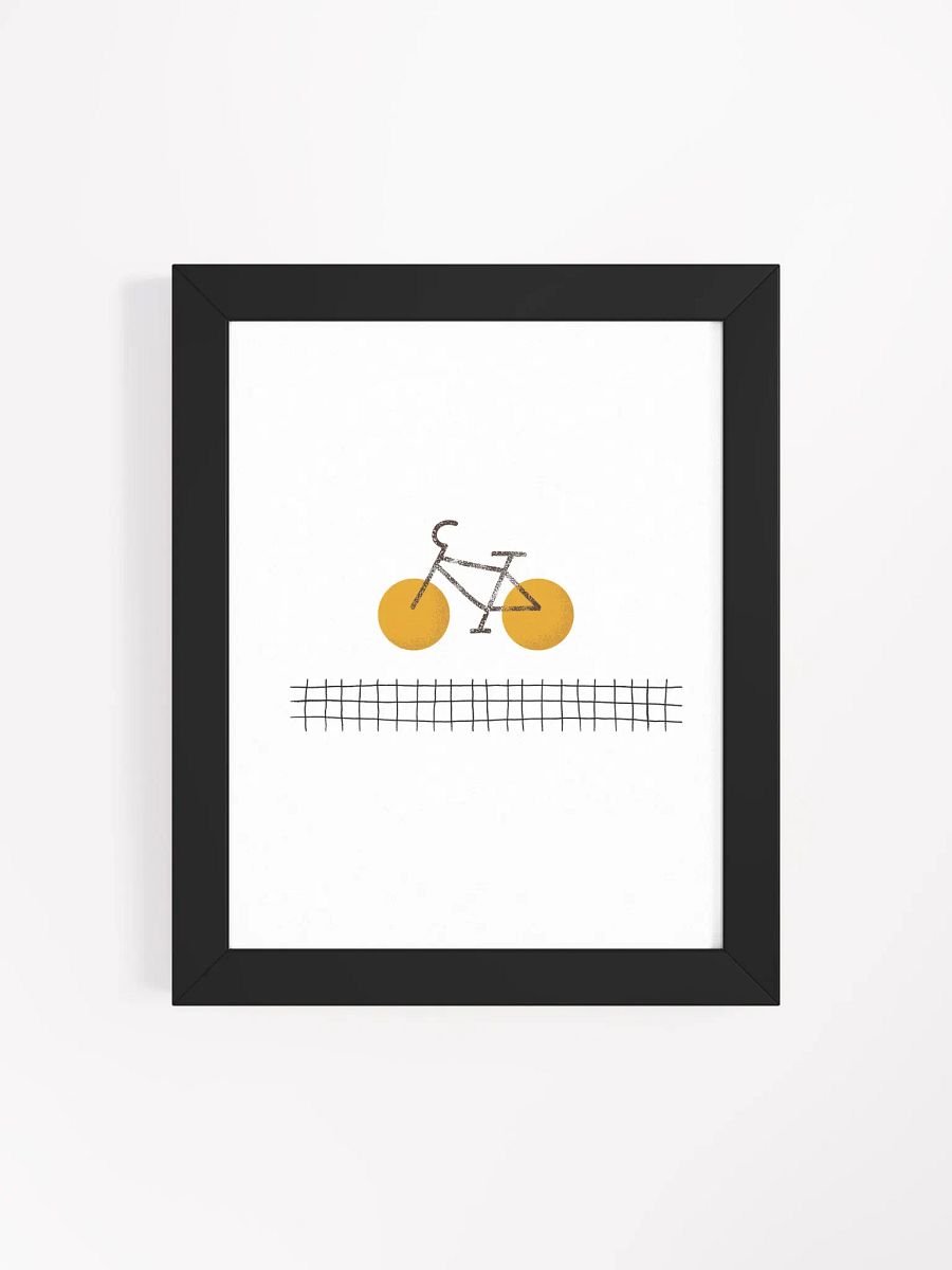 Whimsical Bicycle Dreams Framed Poster product image (84)