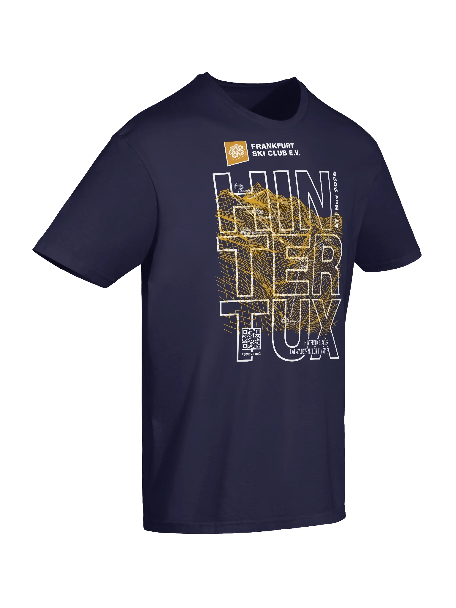 Hintertux Resort & QR-Code (front and back print) product image (8)