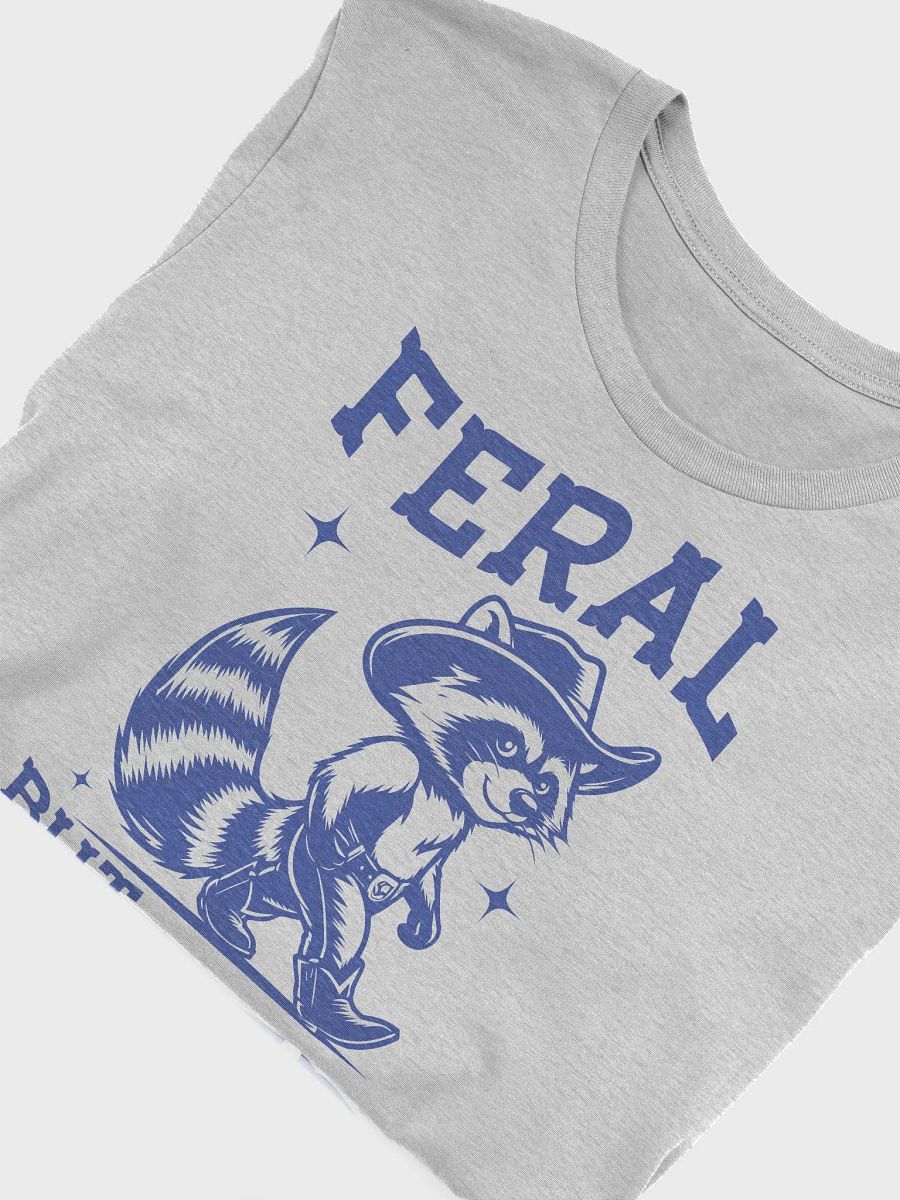 Feral But Free Funny Raccoon T-Shirt product image (5)