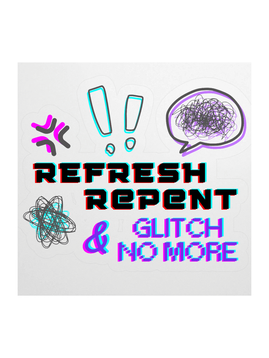Crrissa - Glitch - Sticker product image (1)