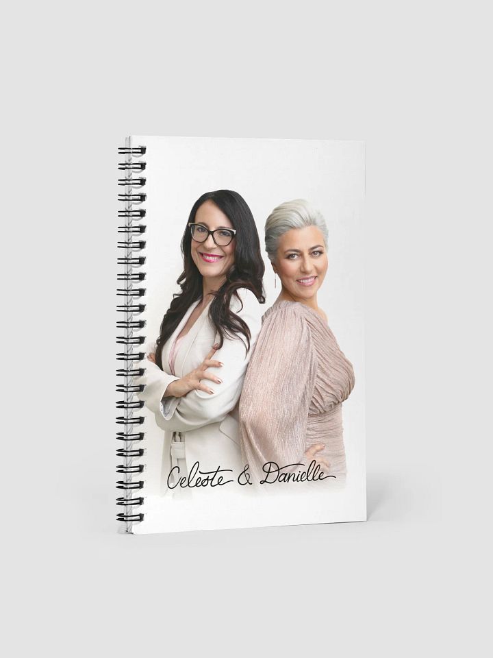 Celeste & Danielle spiral notebook product image (1)