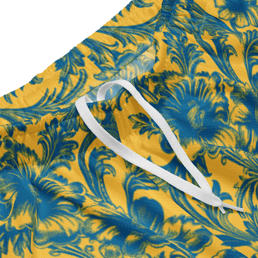 Fleur Royale | Recycled Unisex Mesh Shorts product image (6)