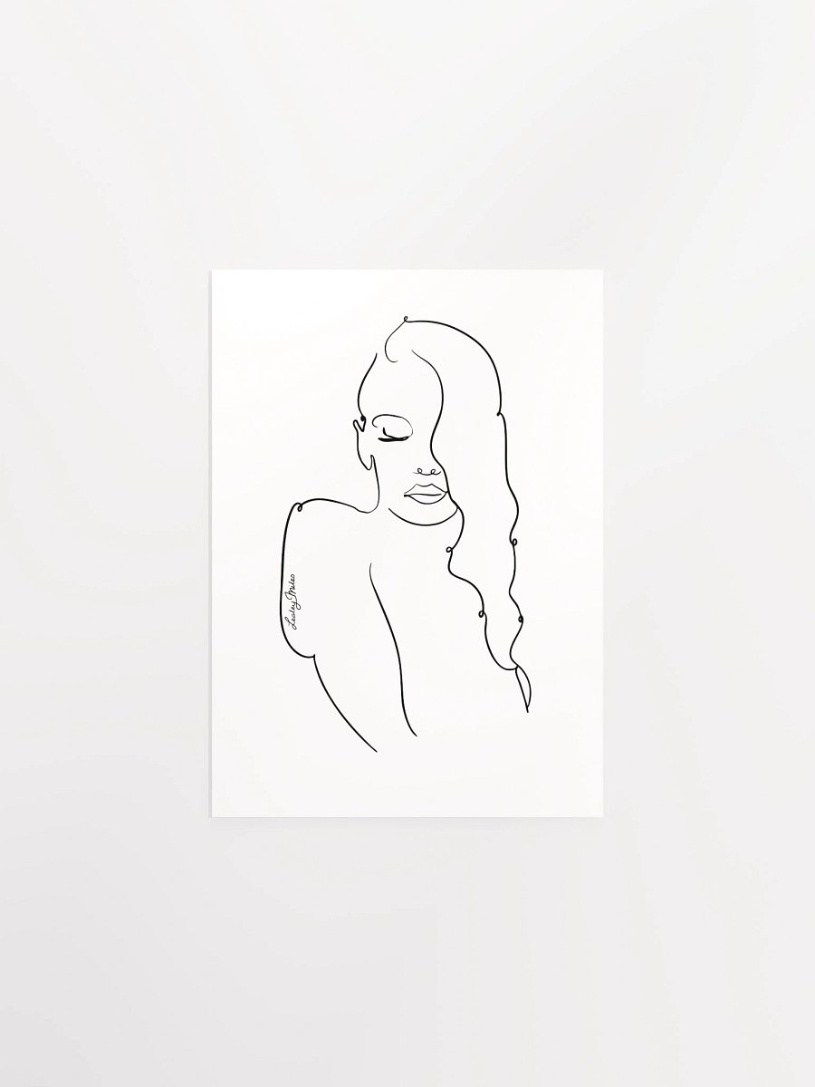 Siren Line Art Minimalist Poster product image (3)