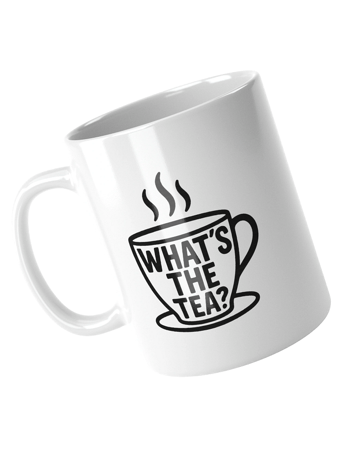 What's The Tea? Mug - White product image (2)