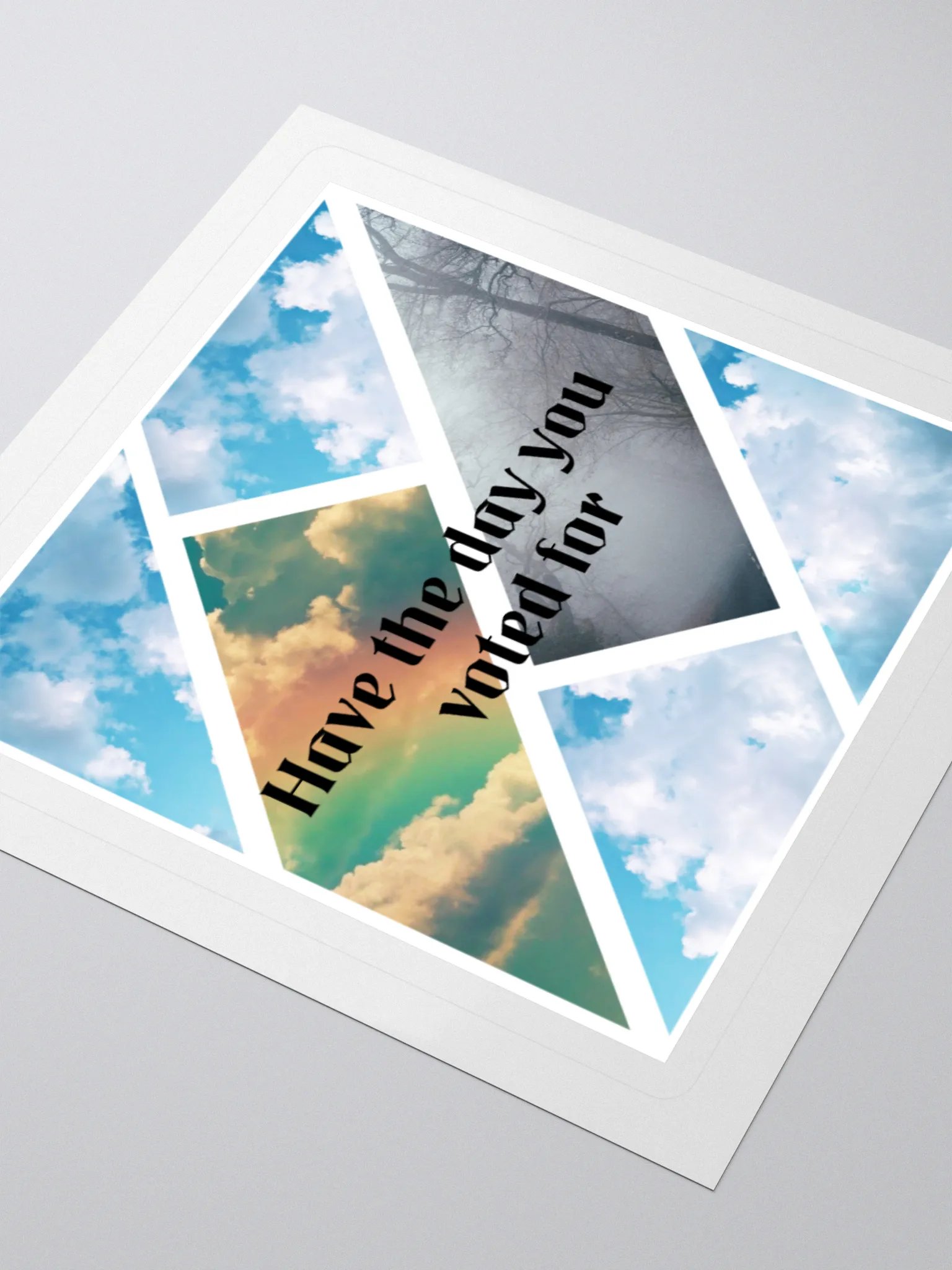 Have the day you voted for - sticker product image (7)