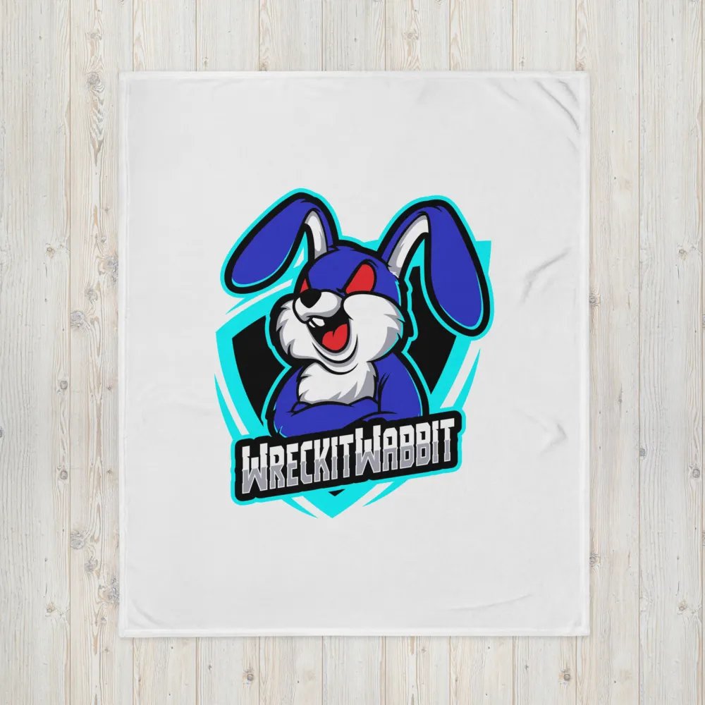 WreckitWabbit Throw Blanket product image (4)
