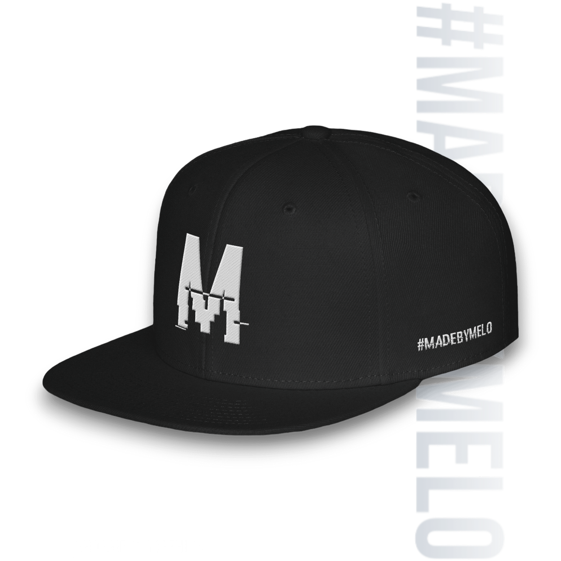 MELO CREW x Whiteout - Snapback Hat | #MadeByMELO product image (1)