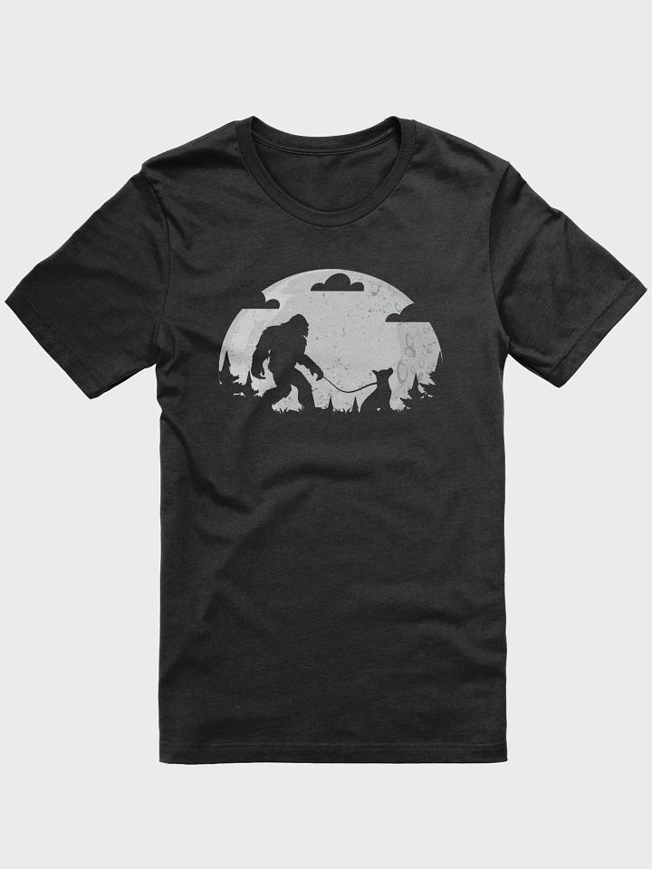 Big Foot Walking His Dog T-shirt product image (2)
