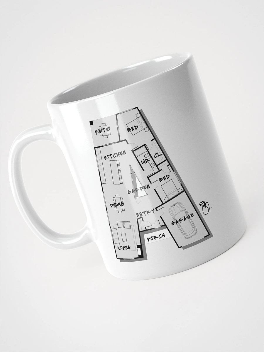 Alphabet Floor Plan Mug - A product image (2)