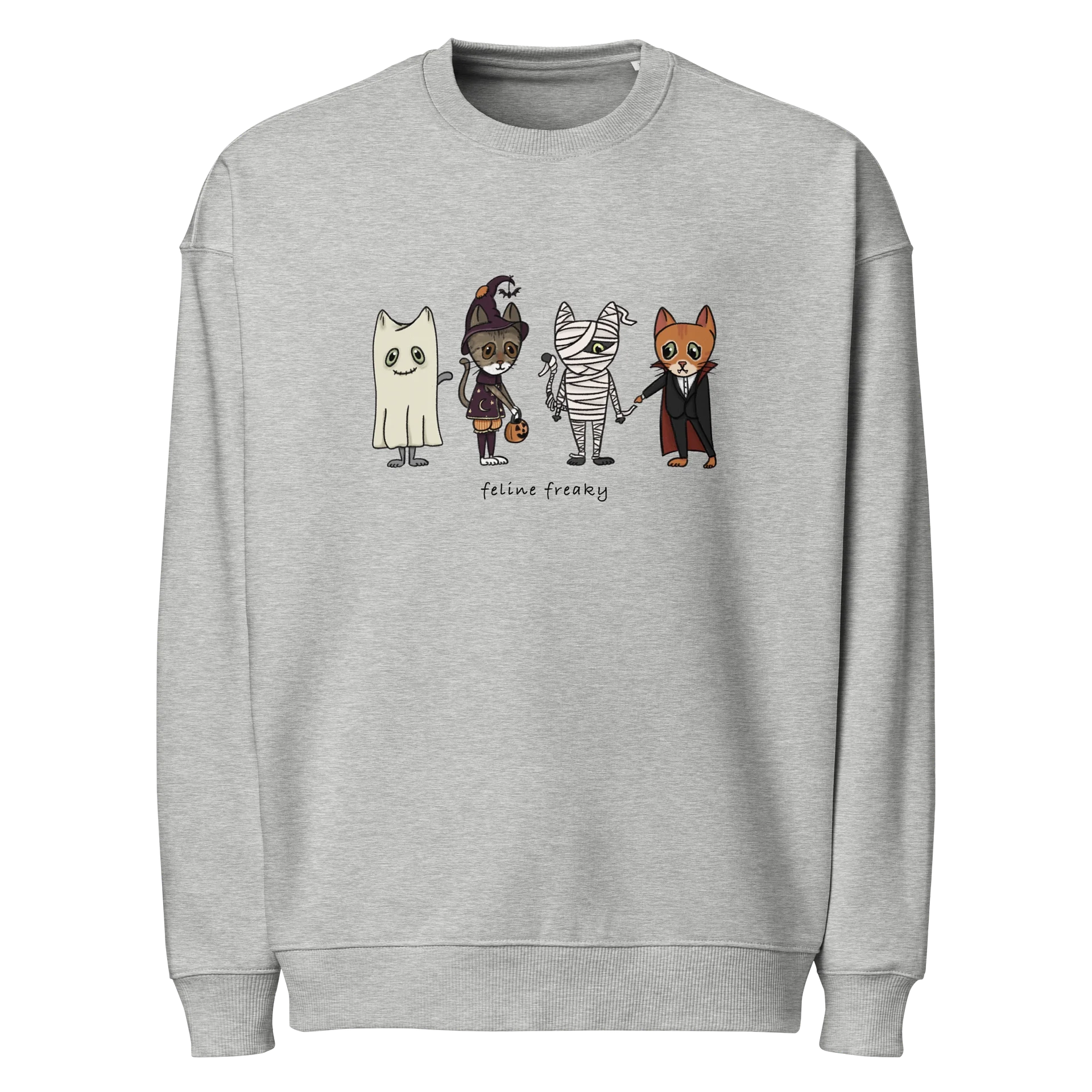 Feline Freaky Oversized Crewneck product image (1)