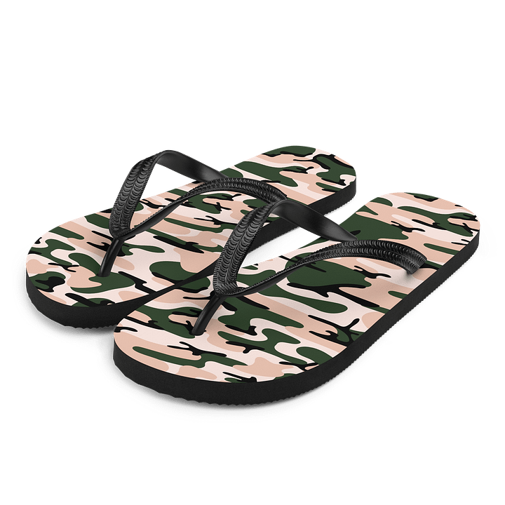 Camo Comfort Flip-Flops product image (1)