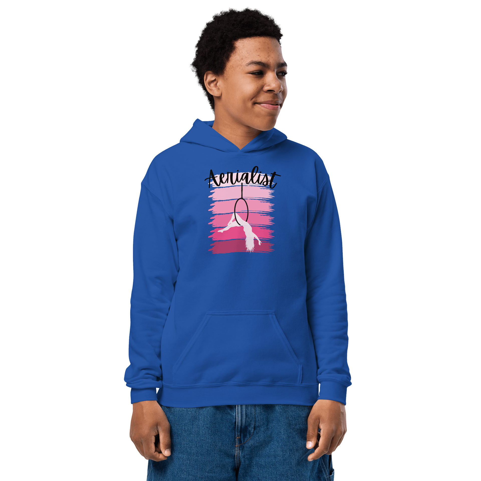 Aerialist Silhouette Youth Hoodie product image (1)