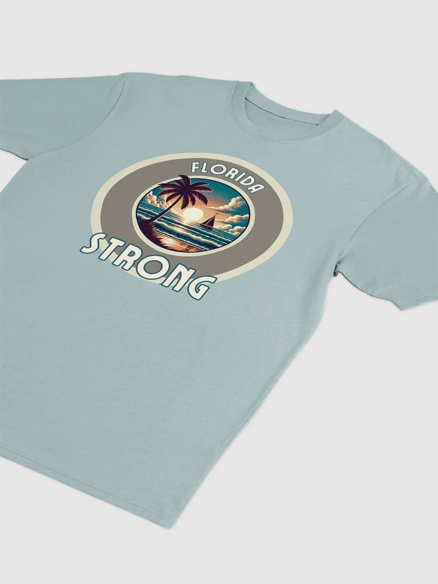 Florida Strong T-Shirt Beach Sailboat Rising Sun product image (2)