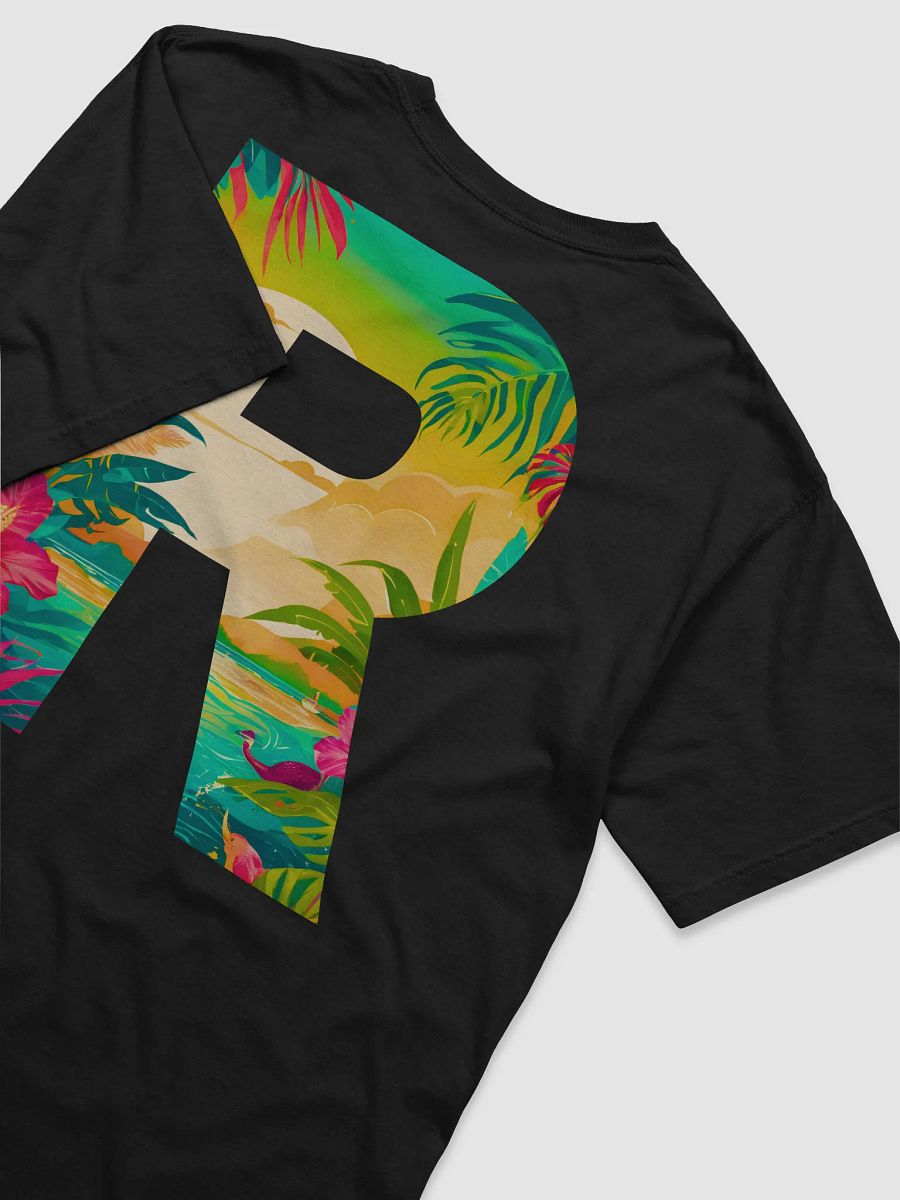 Tropical Sunset Paradise T-Shirt (Letter-R) product image (7)