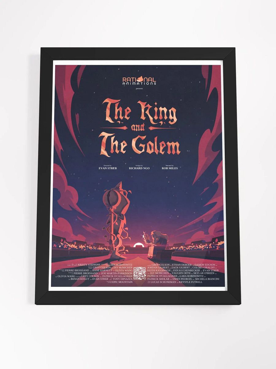 The King and The Golem - Framed Poster product image (4)