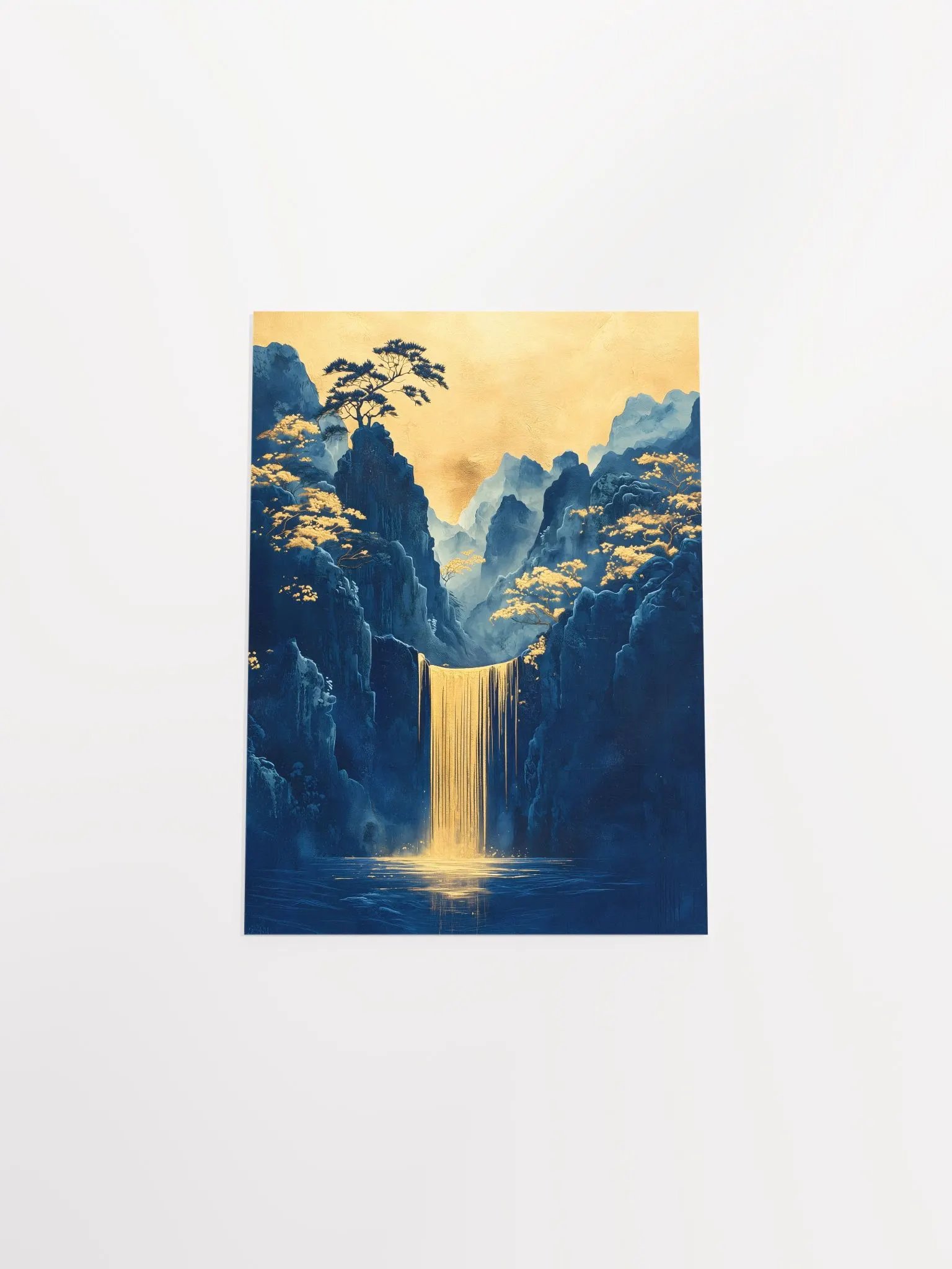 Golden Cascade of Serenity Poster Art product image (30)