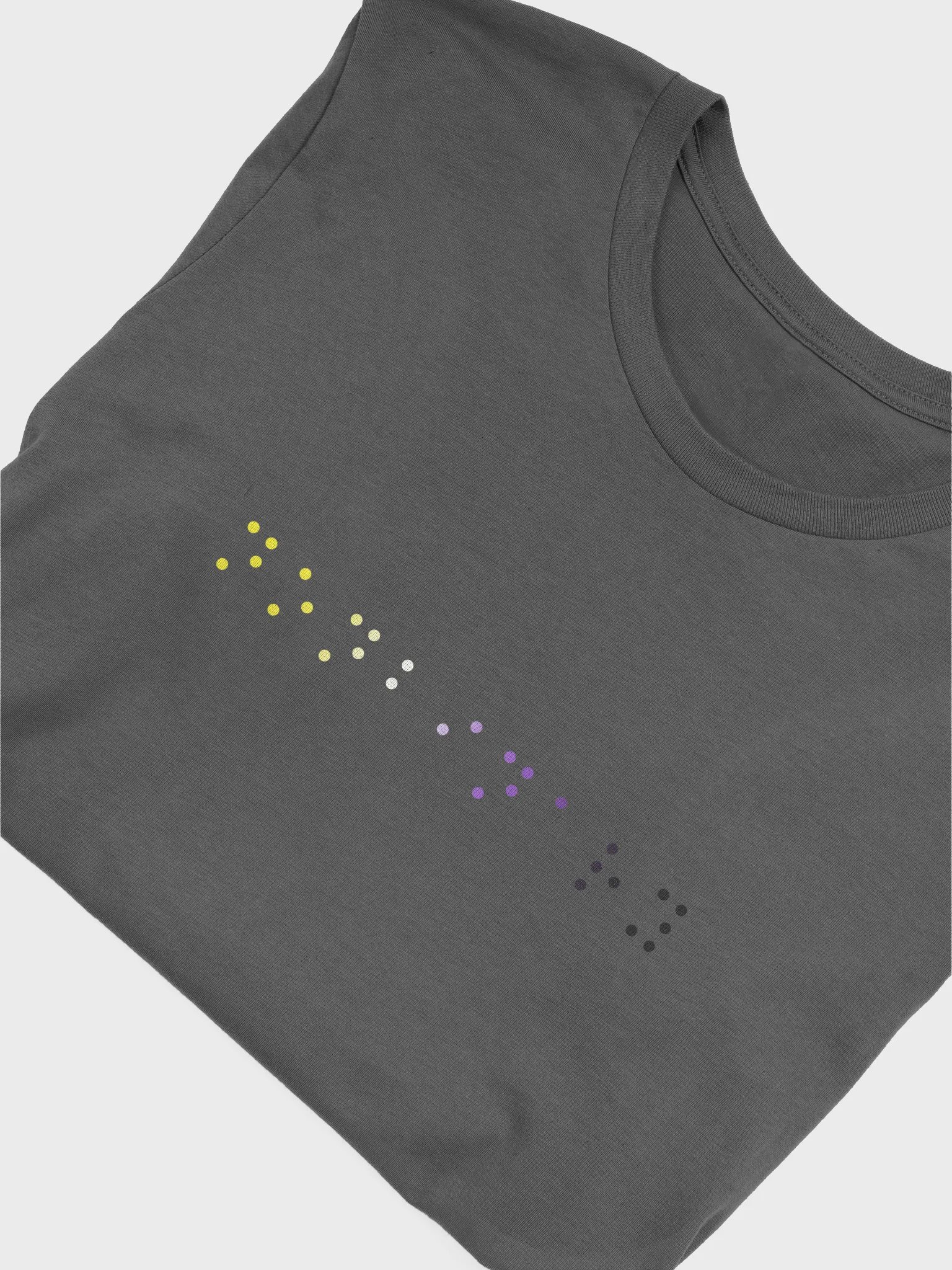 nonbinary braille t-shirt product image (5)