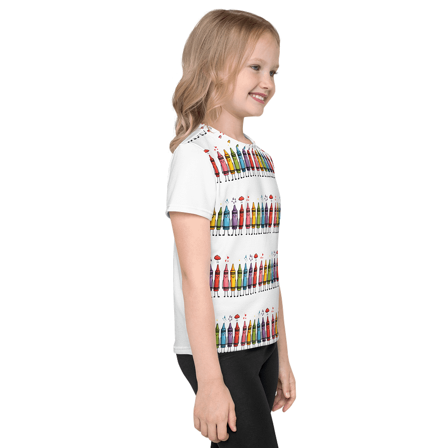 Retro Rainbow Crayon Crew – Cute Colorful Art for Kids & Creative Souls product image (4)
