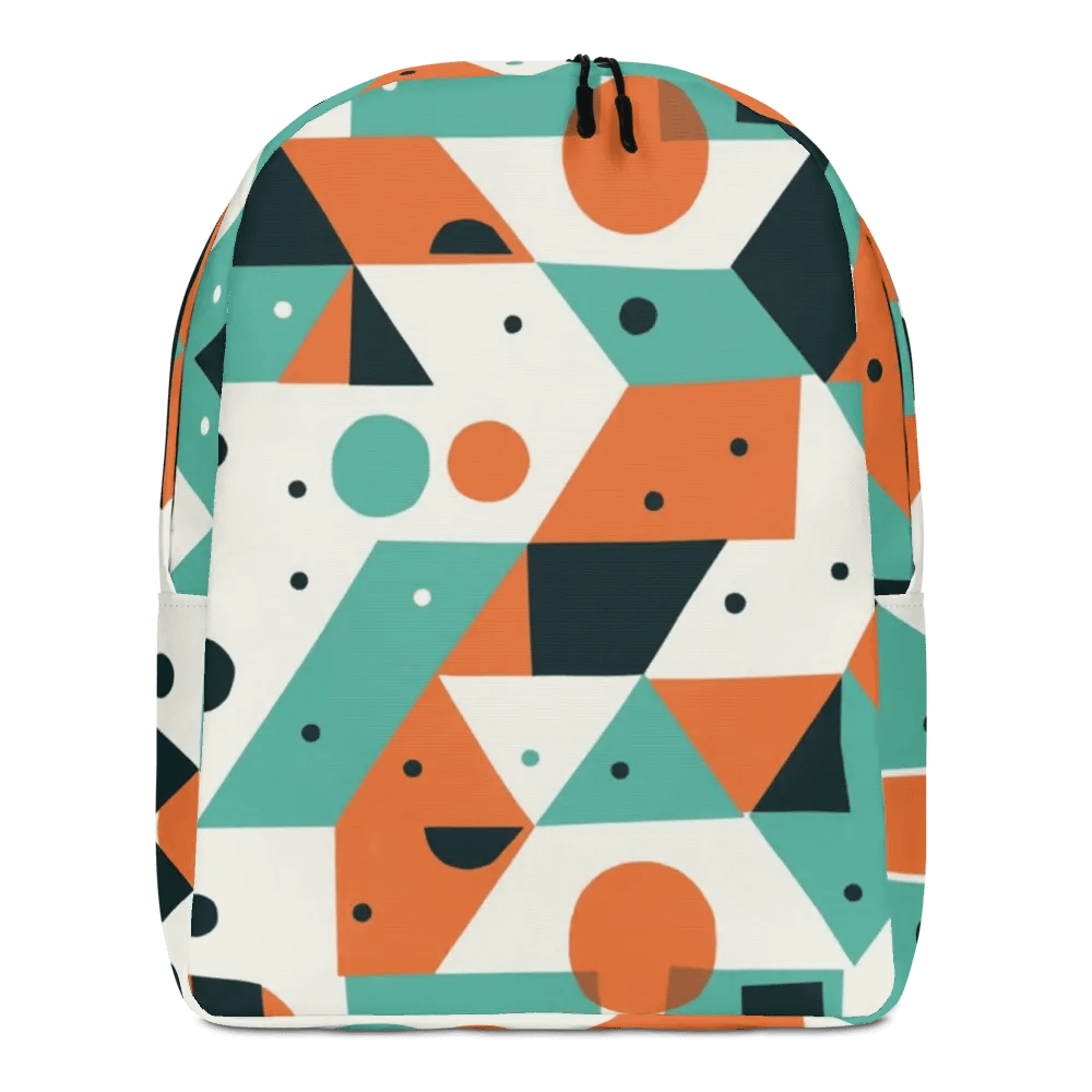 Dynamic Geometric All-Over Print Backpack product image (3)