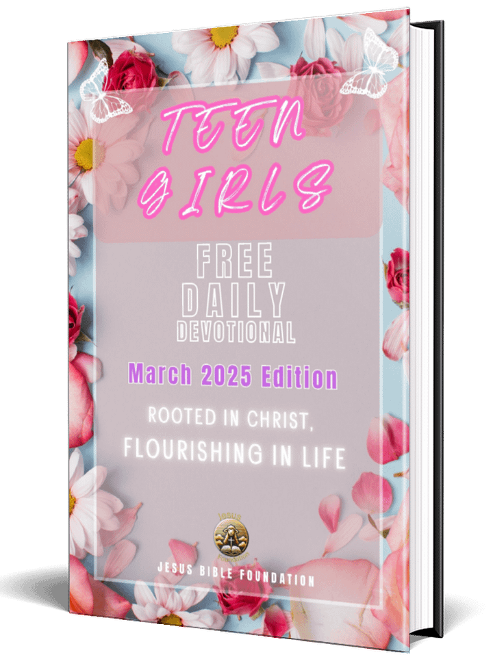 Teen Girls Free Daily Devotional – March 2025 Edition Rooted in Christ, Flourishing in Life product image (1)