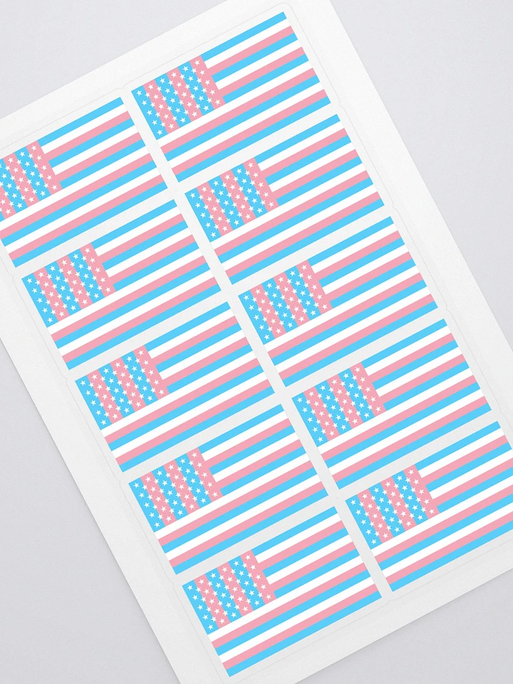 USA Trans Flag - Stickers product image (1)