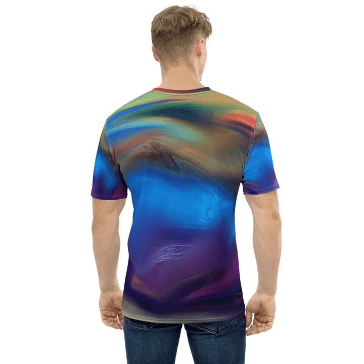 Rainbow Colorful Pattern T-Shirt product image (2)