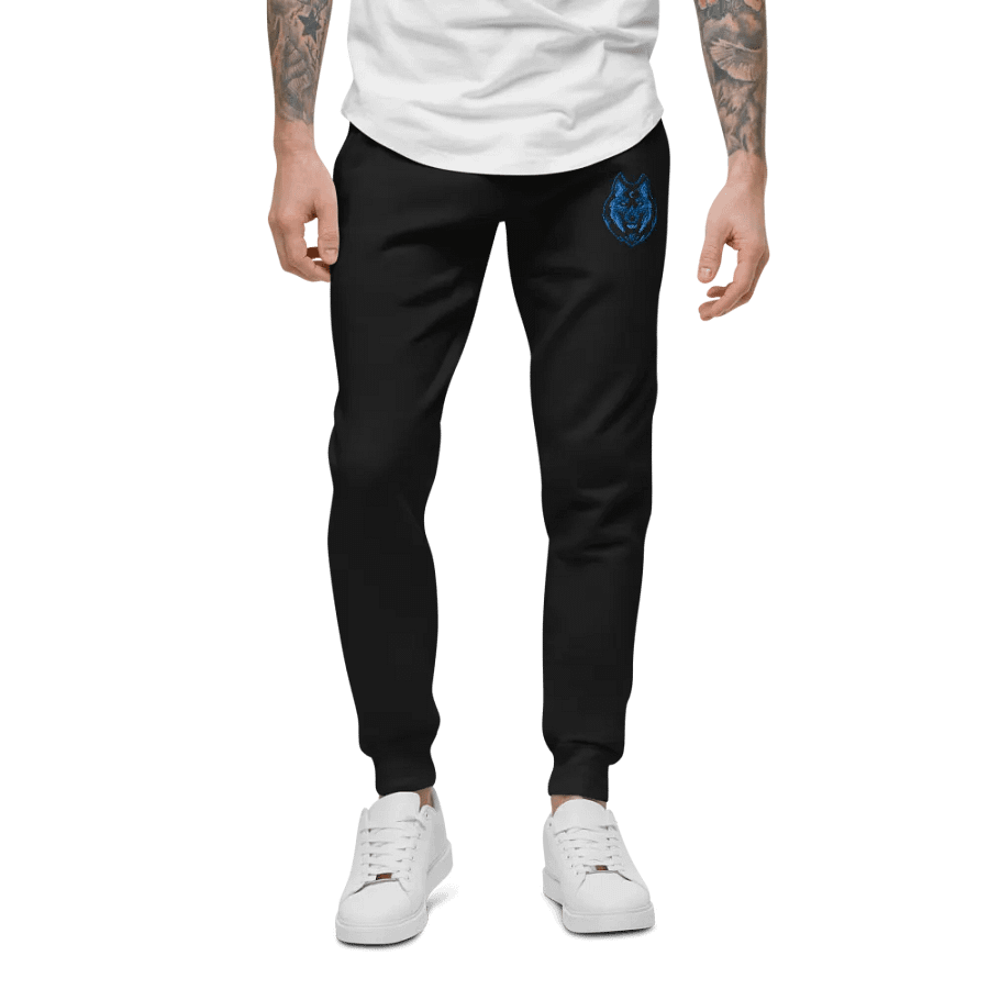 Lunar Wolf Unisex Fleece Joggers product image (4)