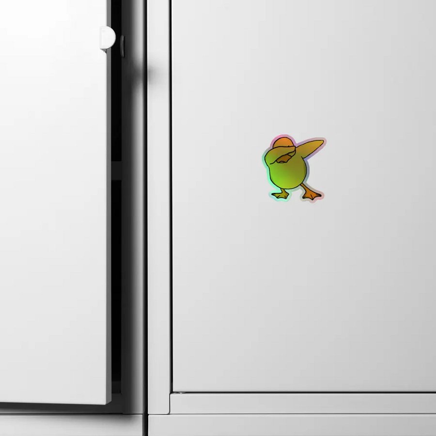 Holo Dabbing Ducko Stickers product image (6)
