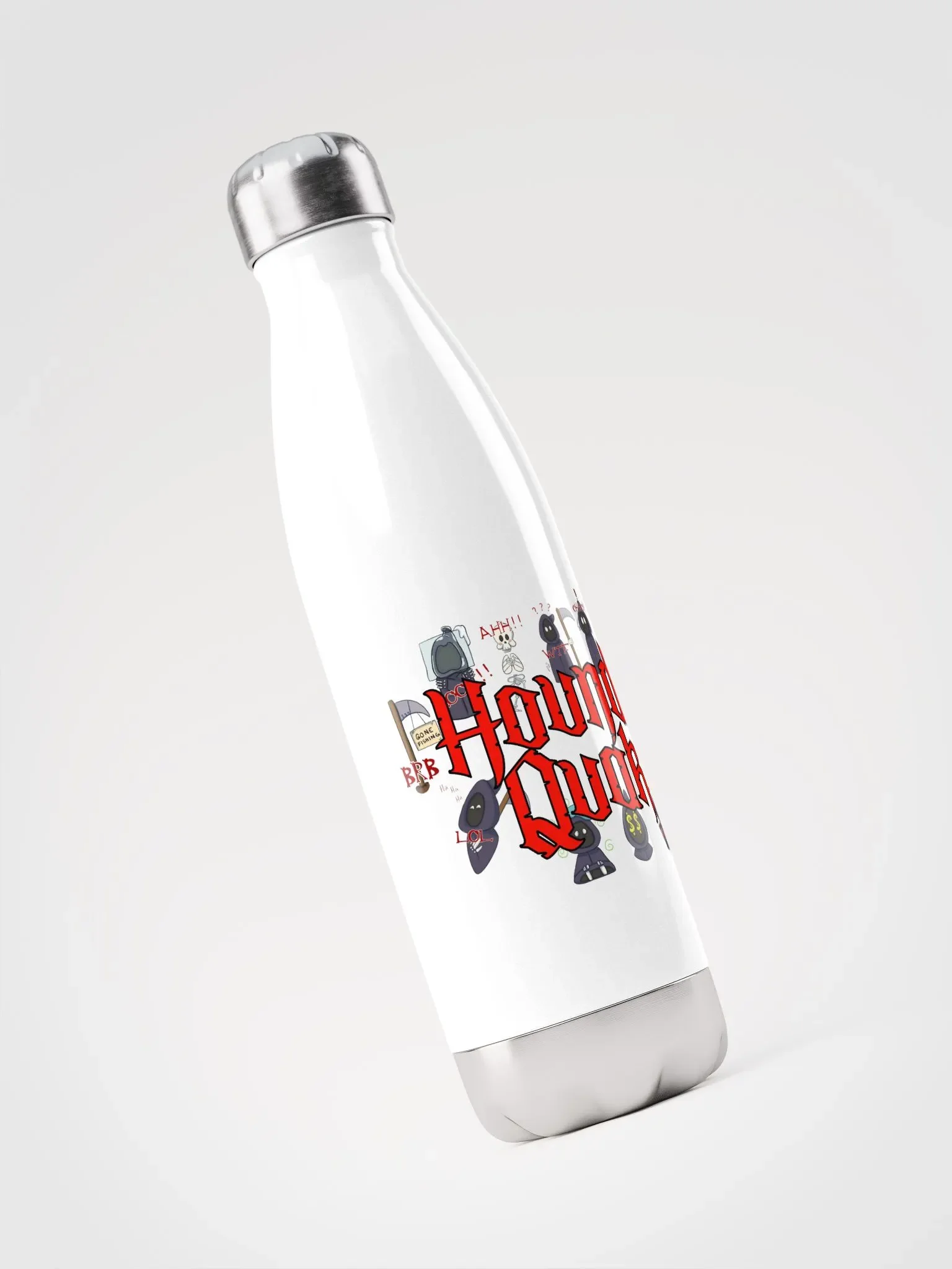 Grim Reaper Expressions Stainless Steel Water Bottle product image (5)