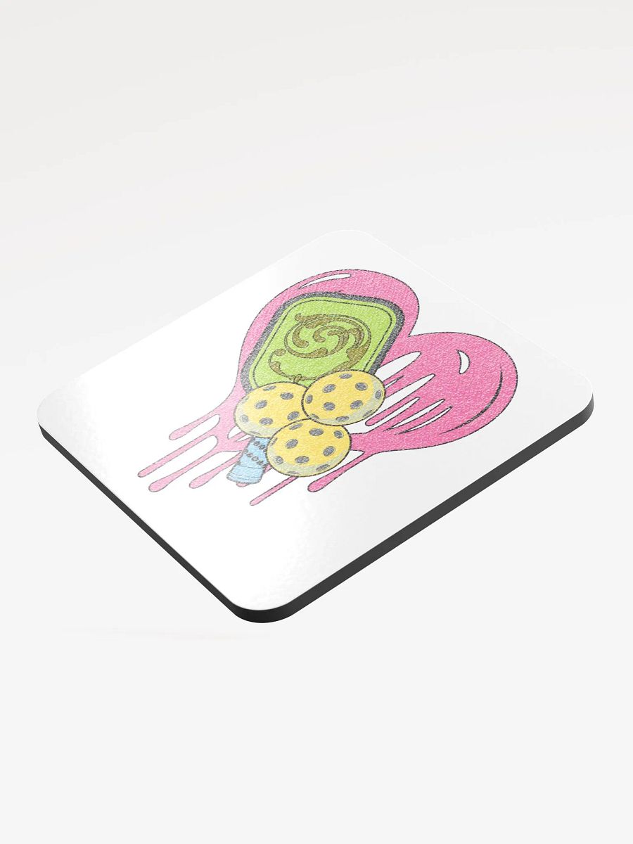 Heart Pickleball Melting Coaster Set product image (3)