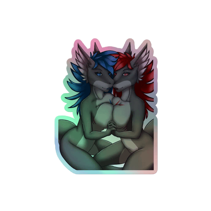 Apexia Mirrored Holo Sticker product image (2)