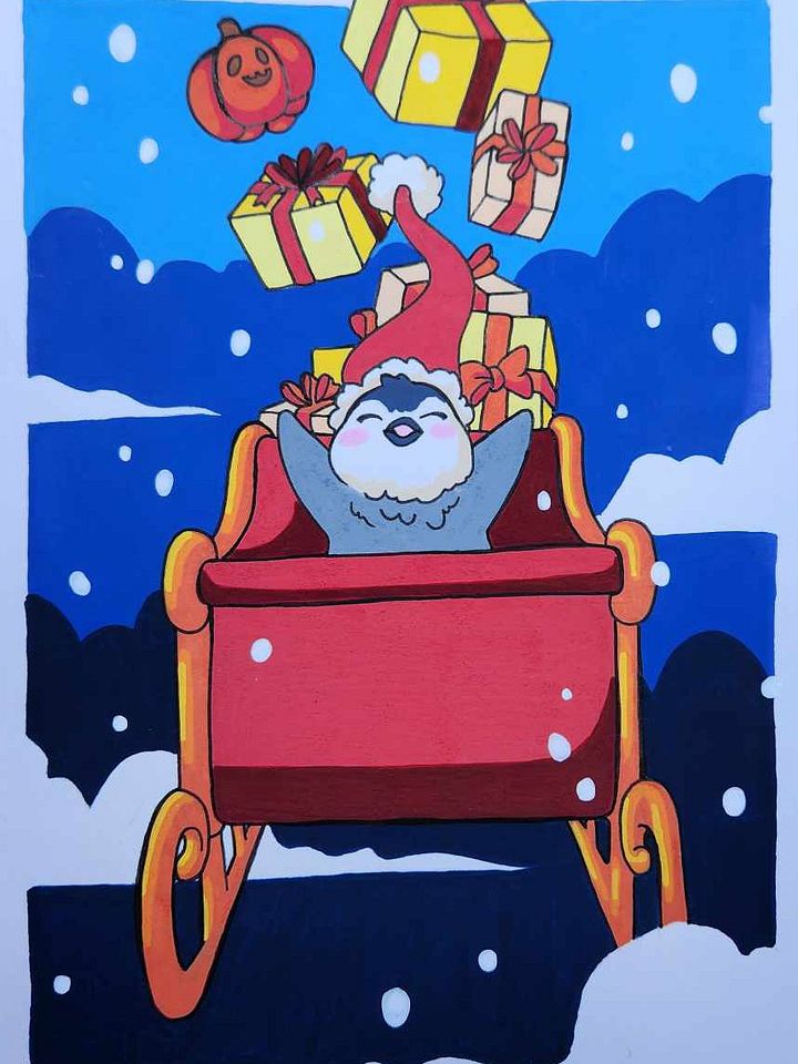 Dessin original Noël Manchot product image (1)