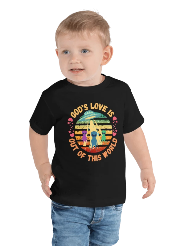 God's Love Is Out Of This World Toddler T-Shirt product image (1)